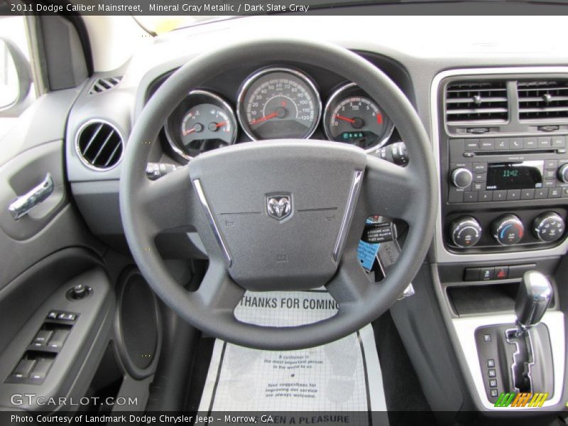 Mineral Gray Metallic / Dark Slate Gray 2011 Dodge Caliber Mainstreet
