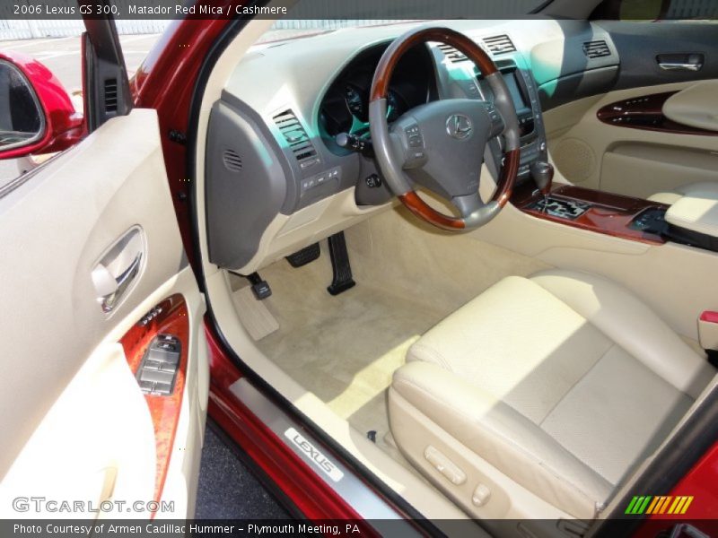 Matador Red Mica / Cashmere 2006 Lexus GS 300