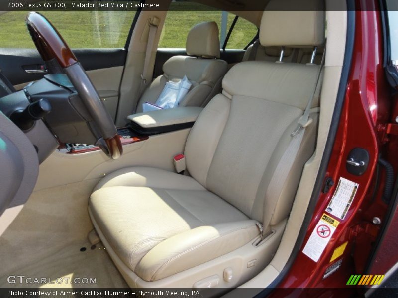 Matador Red Mica / Cashmere 2006 Lexus GS 300