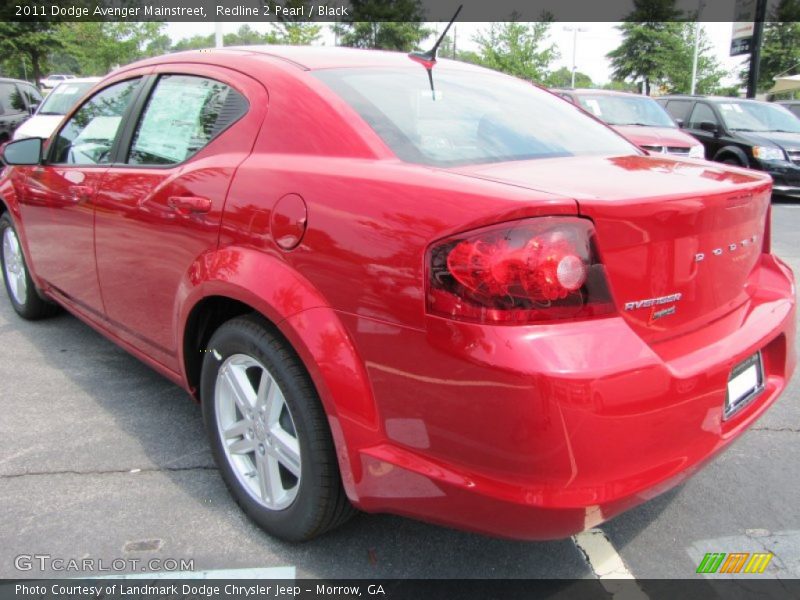 Redline 2 Pearl / Black 2011 Dodge Avenger Mainstreet
