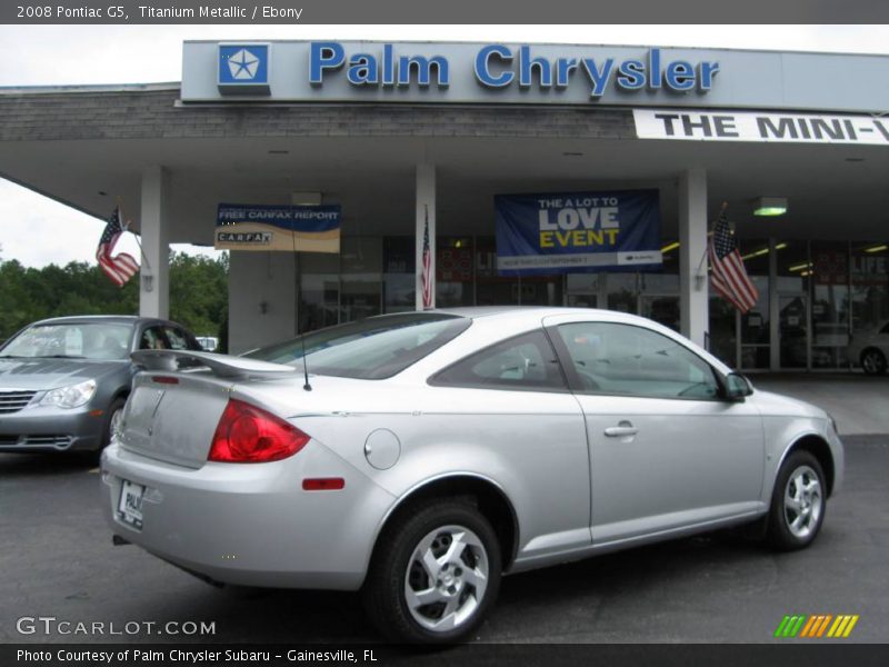 Titanium Metallic / Ebony 2008 Pontiac G5