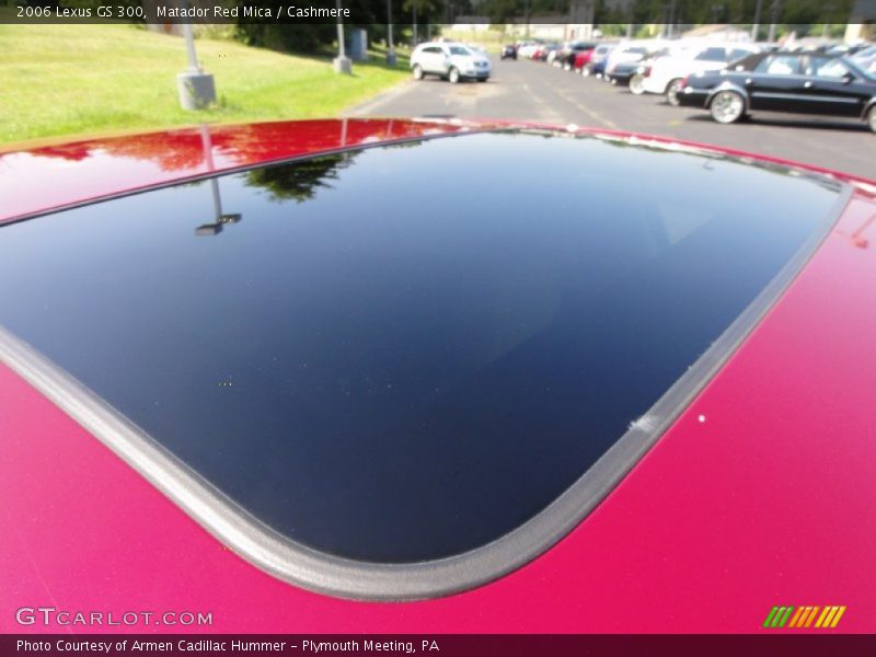 Matador Red Mica / Cashmere 2006 Lexus GS 300