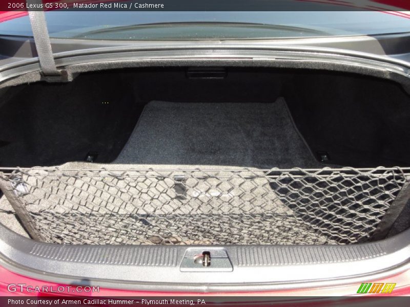 Matador Red Mica / Cashmere 2006 Lexus GS 300