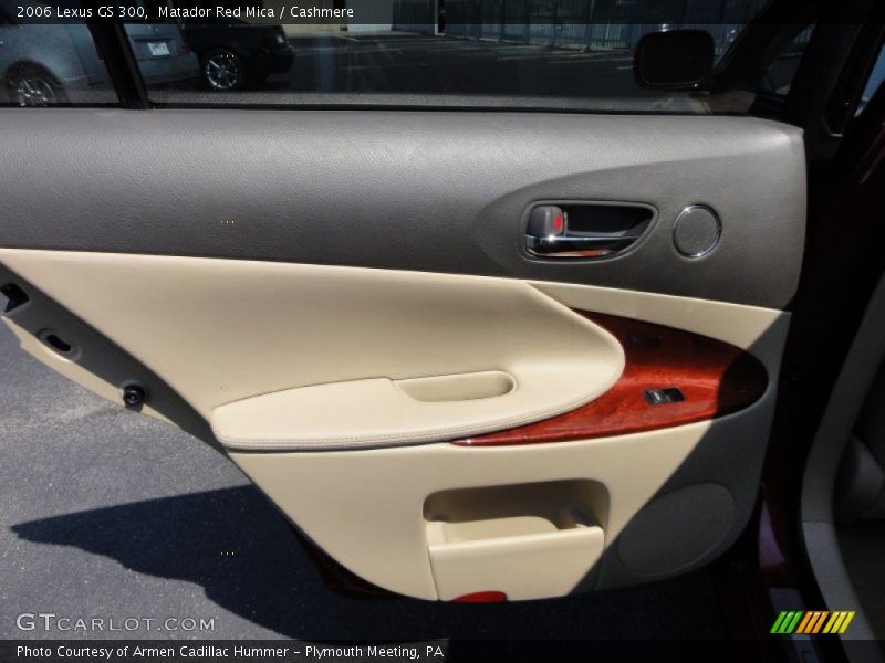 Matador Red Mica / Cashmere 2006 Lexus GS 300