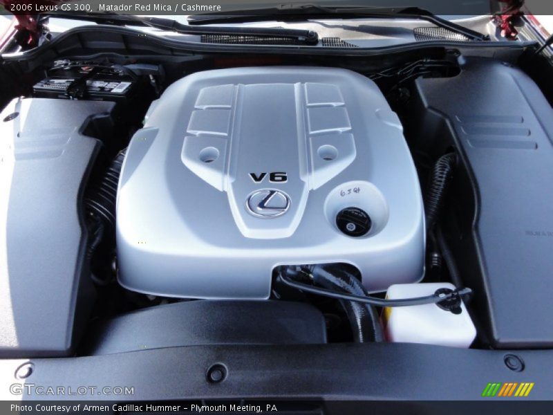 Matador Red Mica / Cashmere 2006 Lexus GS 300