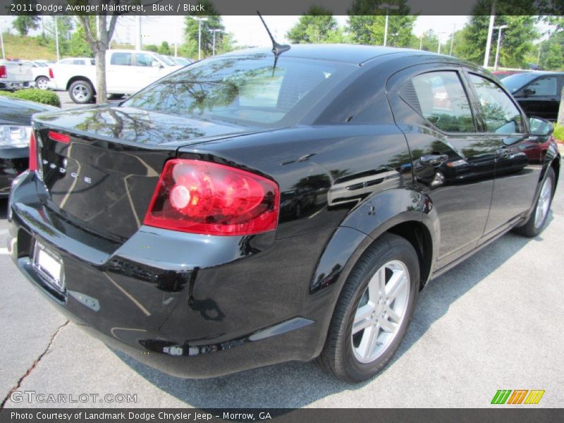 Black / Black 2011 Dodge Avenger Mainstreet