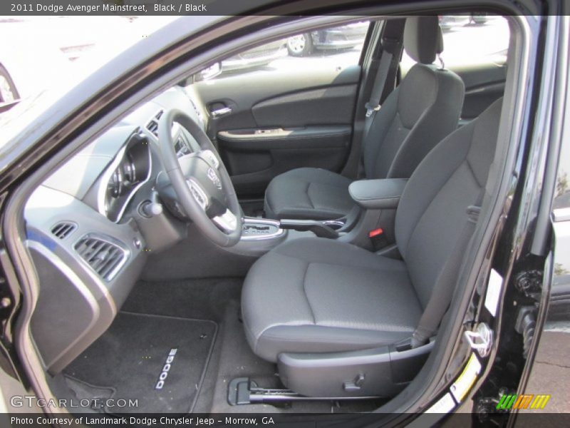 Black / Black 2011 Dodge Avenger Mainstreet