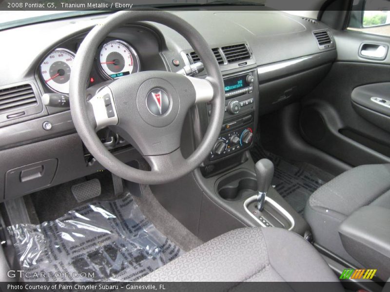 Titanium Metallic / Ebony 2008 Pontiac G5