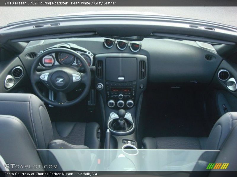 Dashboard of 2010 370Z Touring Roadster