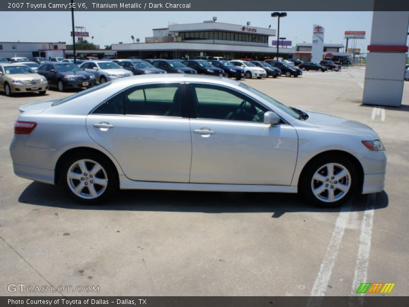 Titanium Metallic / Dark Charcoal 2007 Toyota Camry SE V6