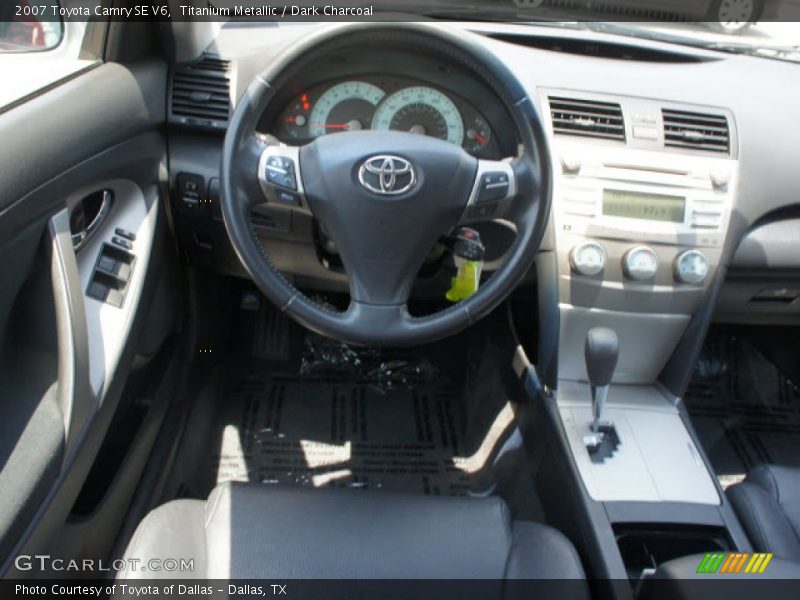 Titanium Metallic / Dark Charcoal 2007 Toyota Camry SE V6