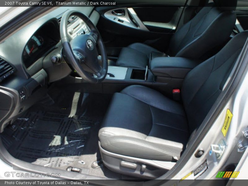 Titanium Metallic / Dark Charcoal 2007 Toyota Camry SE V6