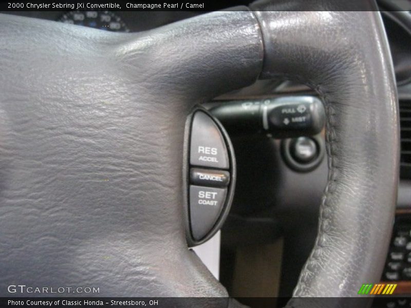 Champagne Pearl / Camel 2000 Chrysler Sebring JXi Convertible