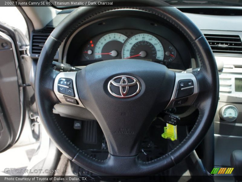 Titanium Metallic / Dark Charcoal 2007 Toyota Camry SE V6