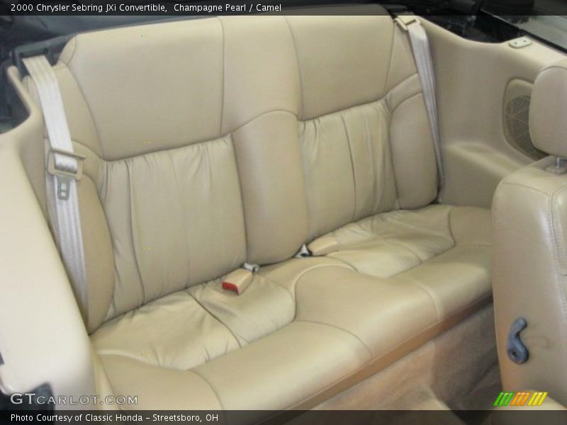 Champagne Pearl / Camel 2000 Chrysler Sebring JXi Convertible
