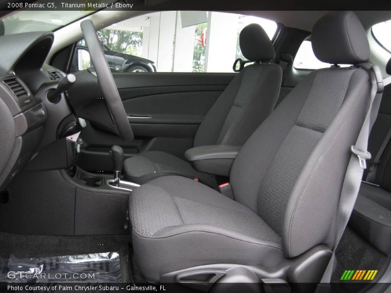 Titanium Metallic / Ebony 2008 Pontiac G5