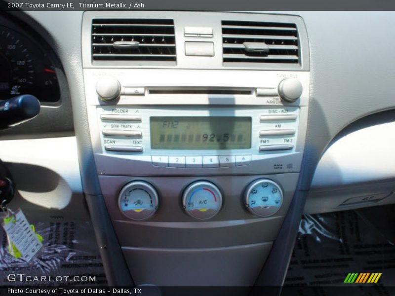 Titanium Metallic / Ash 2007 Toyota Camry LE