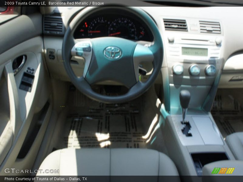 Barcelona Red Metallic / Bisque 2009 Toyota Camry LE