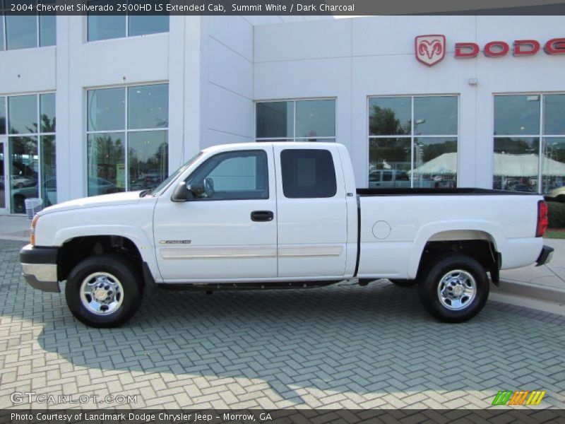 Summit White / Dark Charcoal 2004 Chevrolet Silverado 2500HD LS Extended Cab