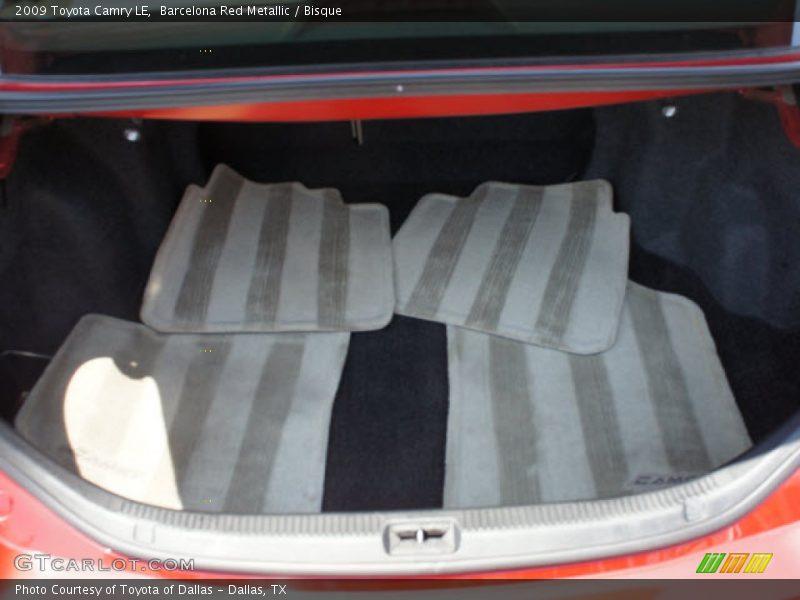 Barcelona Red Metallic / Bisque 2009 Toyota Camry LE