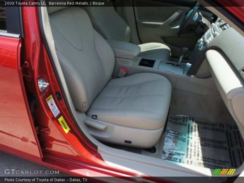 Barcelona Red Metallic / Bisque 2009 Toyota Camry LE