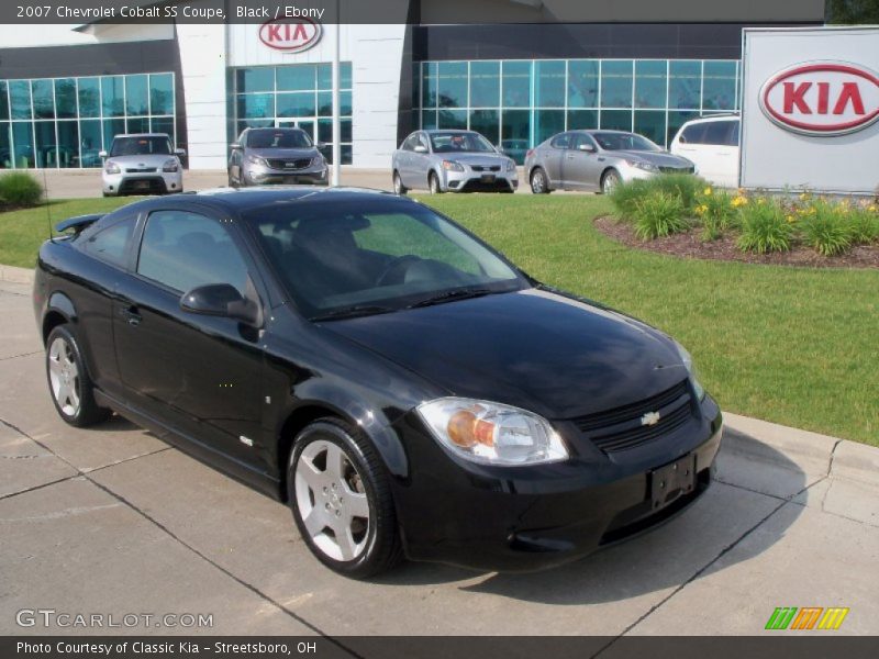 Black / Ebony 2007 Chevrolet Cobalt SS Coupe