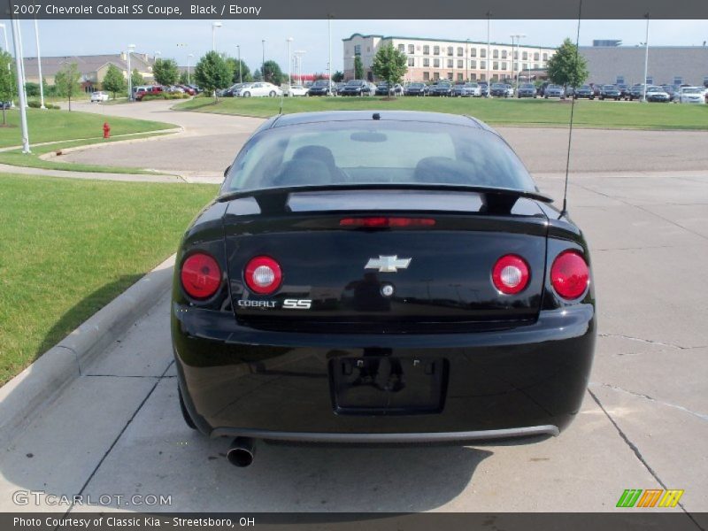 Black / Ebony 2007 Chevrolet Cobalt SS Coupe