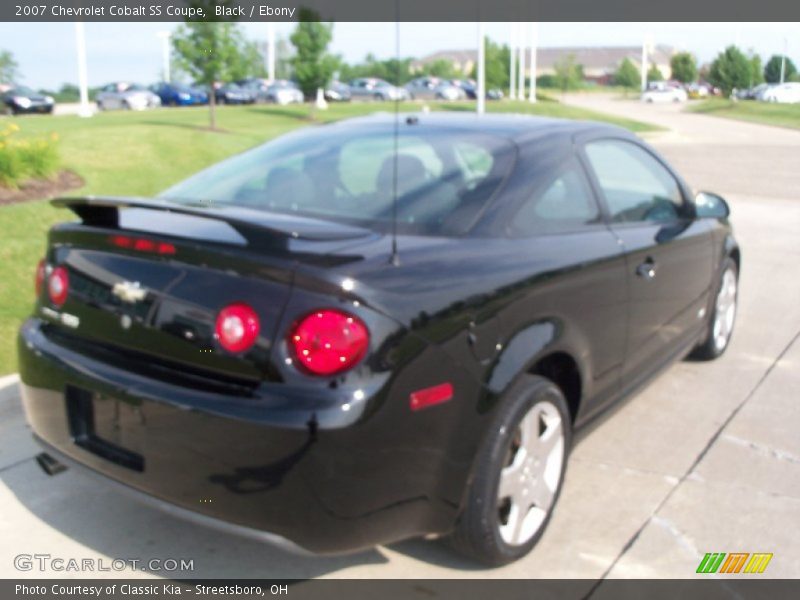 Black / Ebony 2007 Chevrolet Cobalt SS Coupe