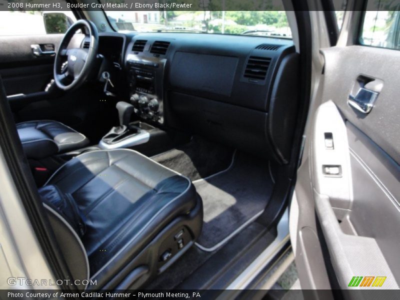 Boulder Gray Metallic / Ebony Black/Pewter 2008 Hummer H3