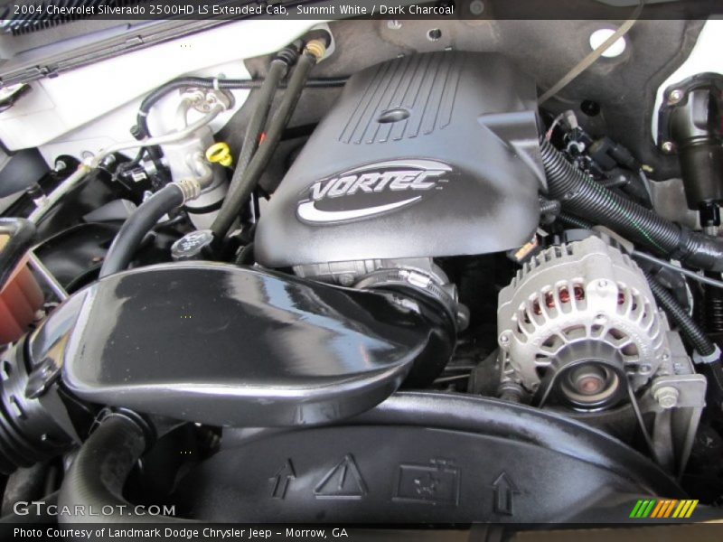 Summit White / Dark Charcoal 2004 Chevrolet Silverado 2500HD LS Extended Cab