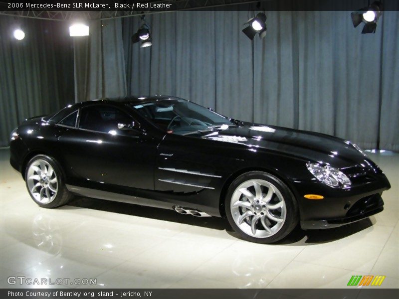 Black / Red Leather 2006 Mercedes-Benz SLR McLaren