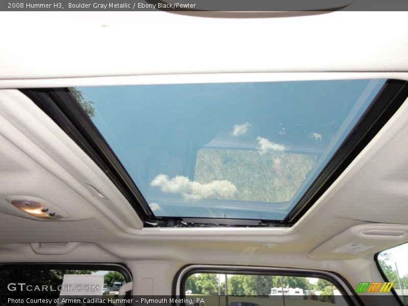 Boulder Gray Metallic / Ebony Black/Pewter 2008 Hummer H3