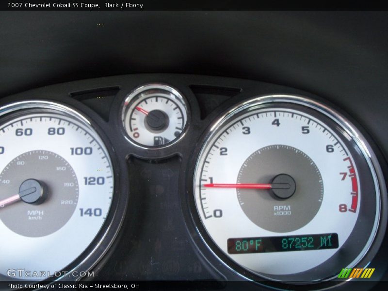 Black / Ebony 2007 Chevrolet Cobalt SS Coupe