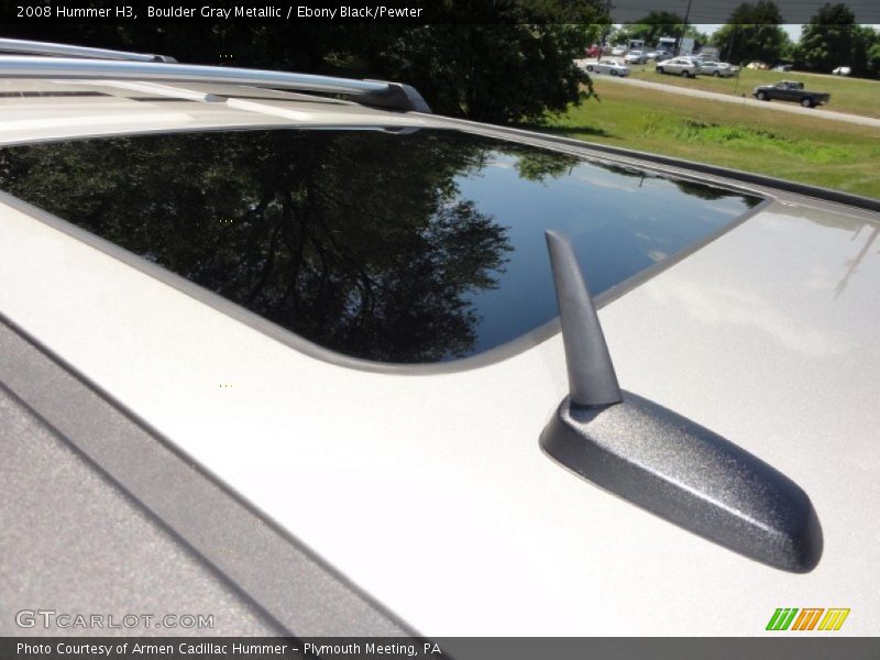 Boulder Gray Metallic / Ebony Black/Pewter 2008 Hummer H3