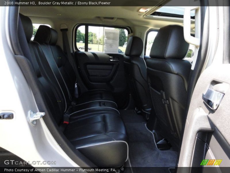 Boulder Gray Metallic / Ebony Black/Pewter 2008 Hummer H3