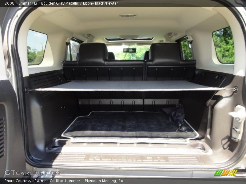 Boulder Gray Metallic / Ebony Black/Pewter 2008 Hummer H3