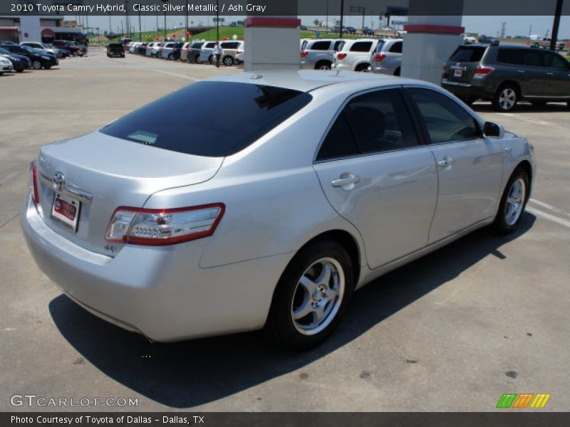 Classic Silver Metallic / Ash Gray 2010 Toyota Camry Hybrid