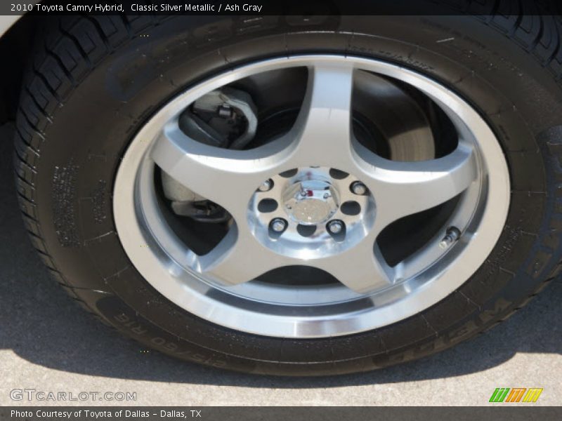 Classic Silver Metallic / Ash Gray 2010 Toyota Camry Hybrid