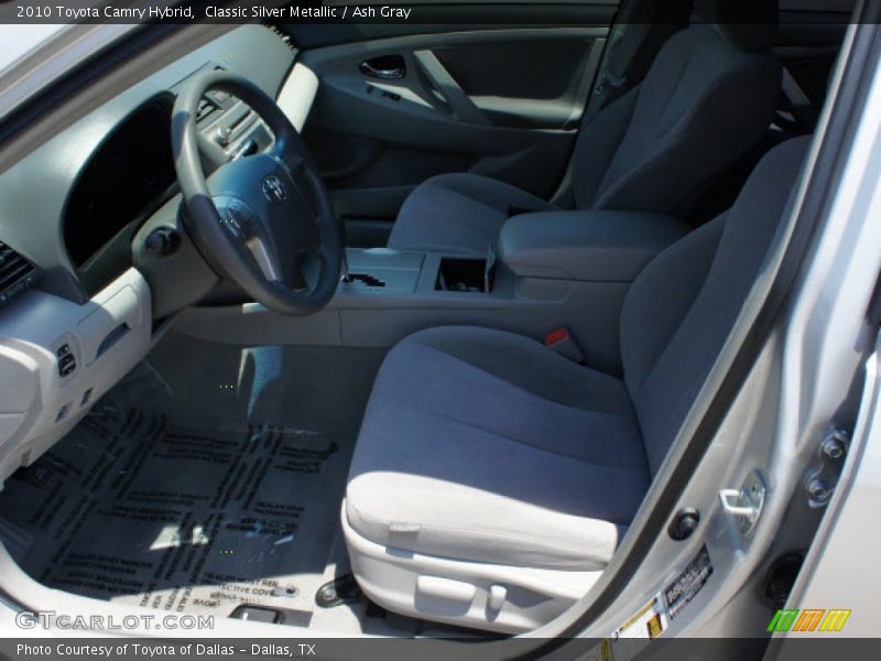 Classic Silver Metallic / Ash Gray 2010 Toyota Camry Hybrid