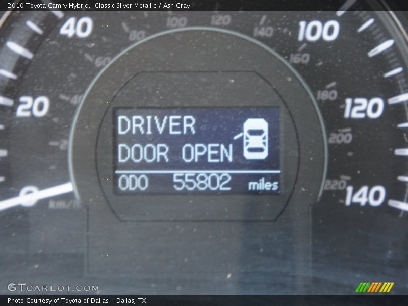 Classic Silver Metallic / Ash Gray 2010 Toyota Camry Hybrid