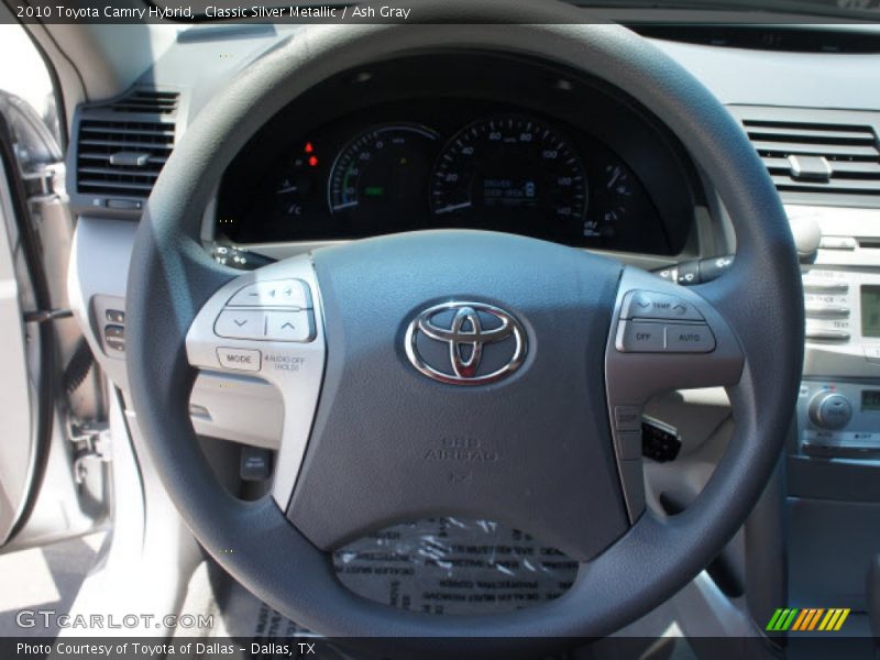 Classic Silver Metallic / Ash Gray 2010 Toyota Camry Hybrid