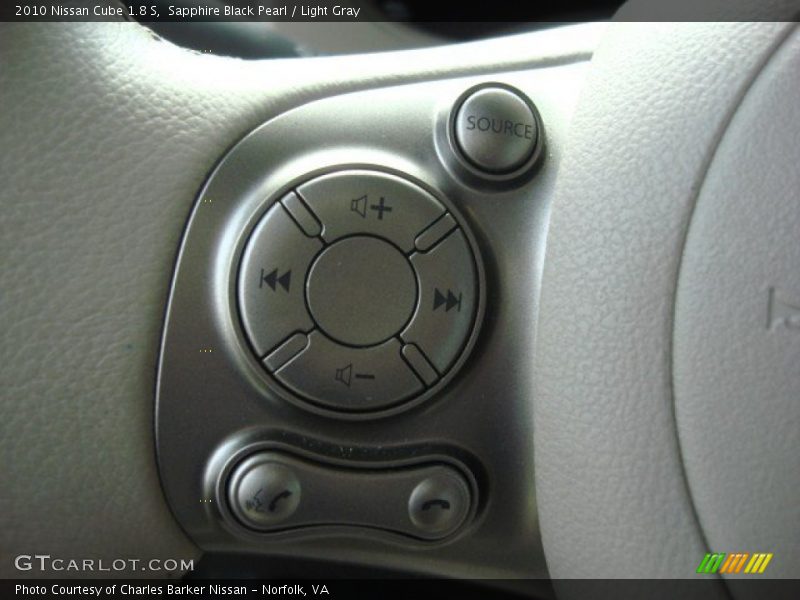 Sapphire Black Pearl / Light Gray 2010 Nissan Cube 1.8 S