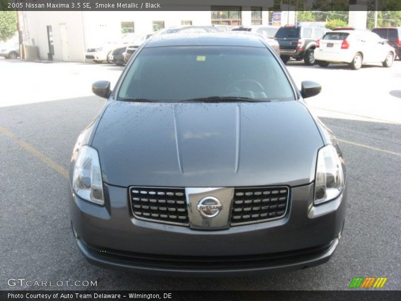 Smoke Metallic / Black 2005 Nissan Maxima 3.5 SE