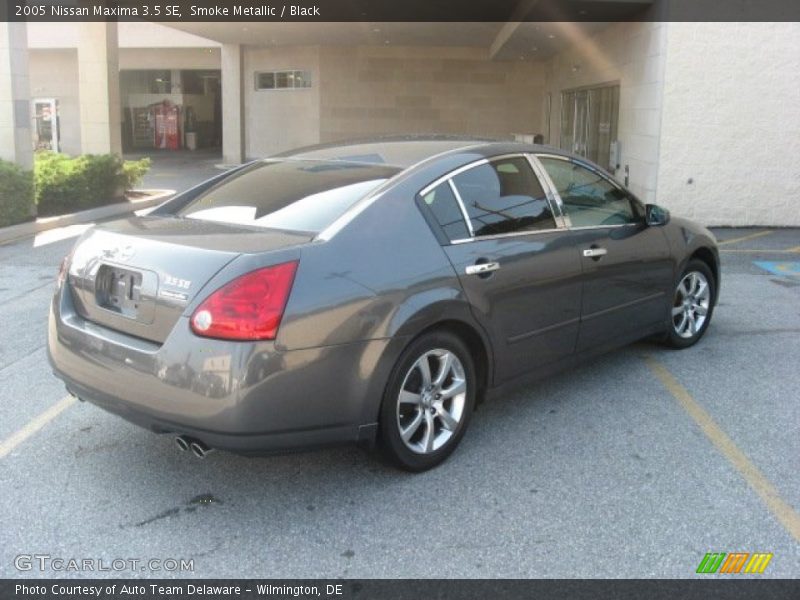 Smoke Metallic / Black 2005 Nissan Maxima 3.5 SE