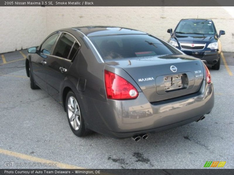 Smoke Metallic / Black 2005 Nissan Maxima 3.5 SE