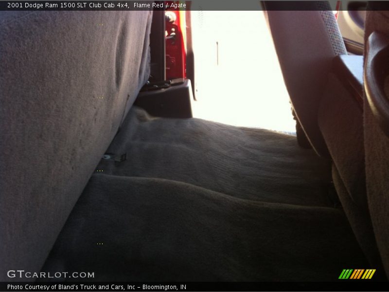 Flame Red / Agate 2001 Dodge Ram 1500 SLT Club Cab 4x4
