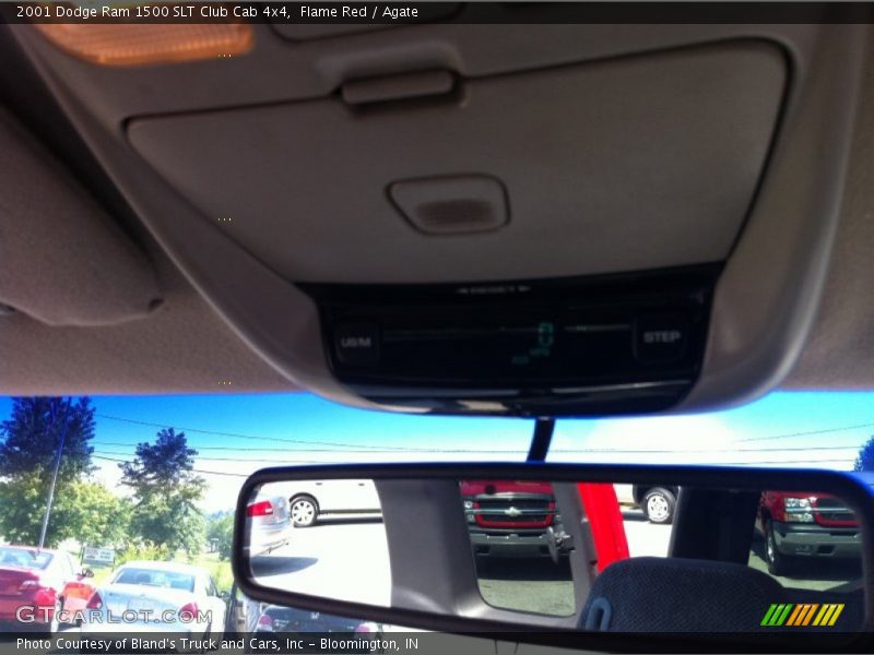 Flame Red / Agate 2001 Dodge Ram 1500 SLT Club Cab 4x4
