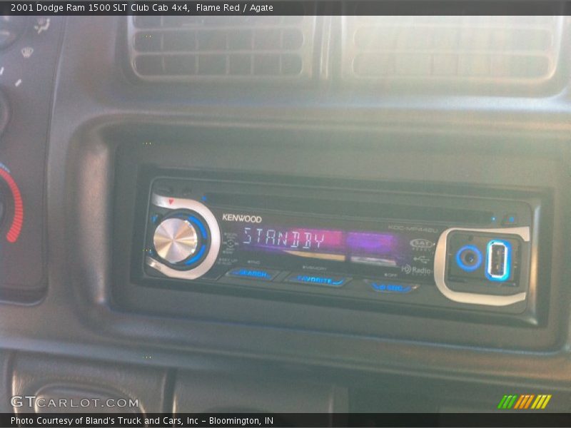 Flame Red / Agate 2001 Dodge Ram 1500 SLT Club Cab 4x4