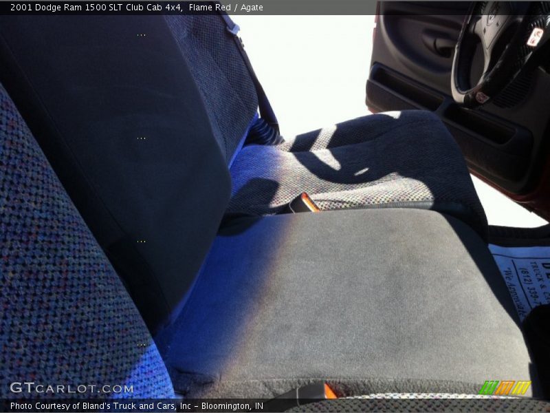 Flame Red / Agate 2001 Dodge Ram 1500 SLT Club Cab 4x4