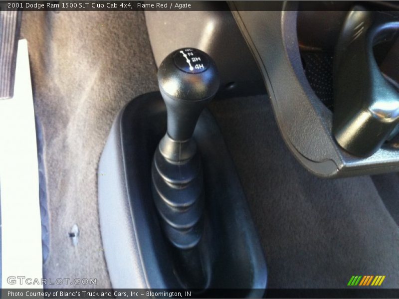Flame Red / Agate 2001 Dodge Ram 1500 SLT Club Cab 4x4